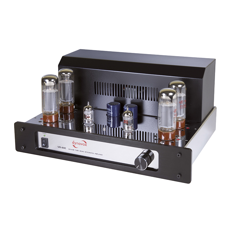Dynavox Röhren-Mono-Vollverstärker VR-80E  chrom
