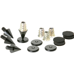 Dayton Audio DSS2-BK Black Speaker Spike Set 4 Pcs.