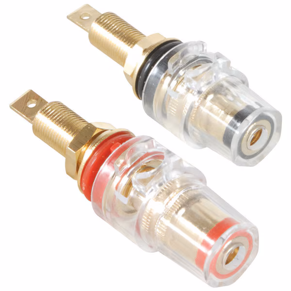 Dayton Audio BPFI-G Fully Insulated Binding Post Pair Gold