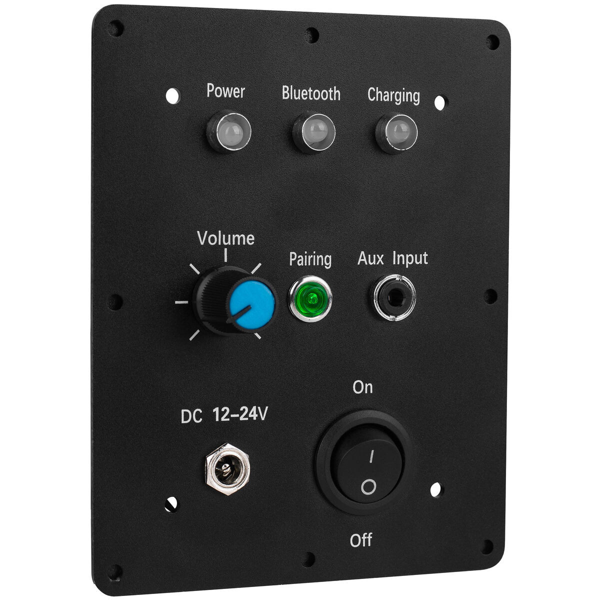 325-116_HR_0-default Dayton Audio KAB-PMV3 Panel Mount for KAB-v3 Boards with Function, LED, and Install Kit
