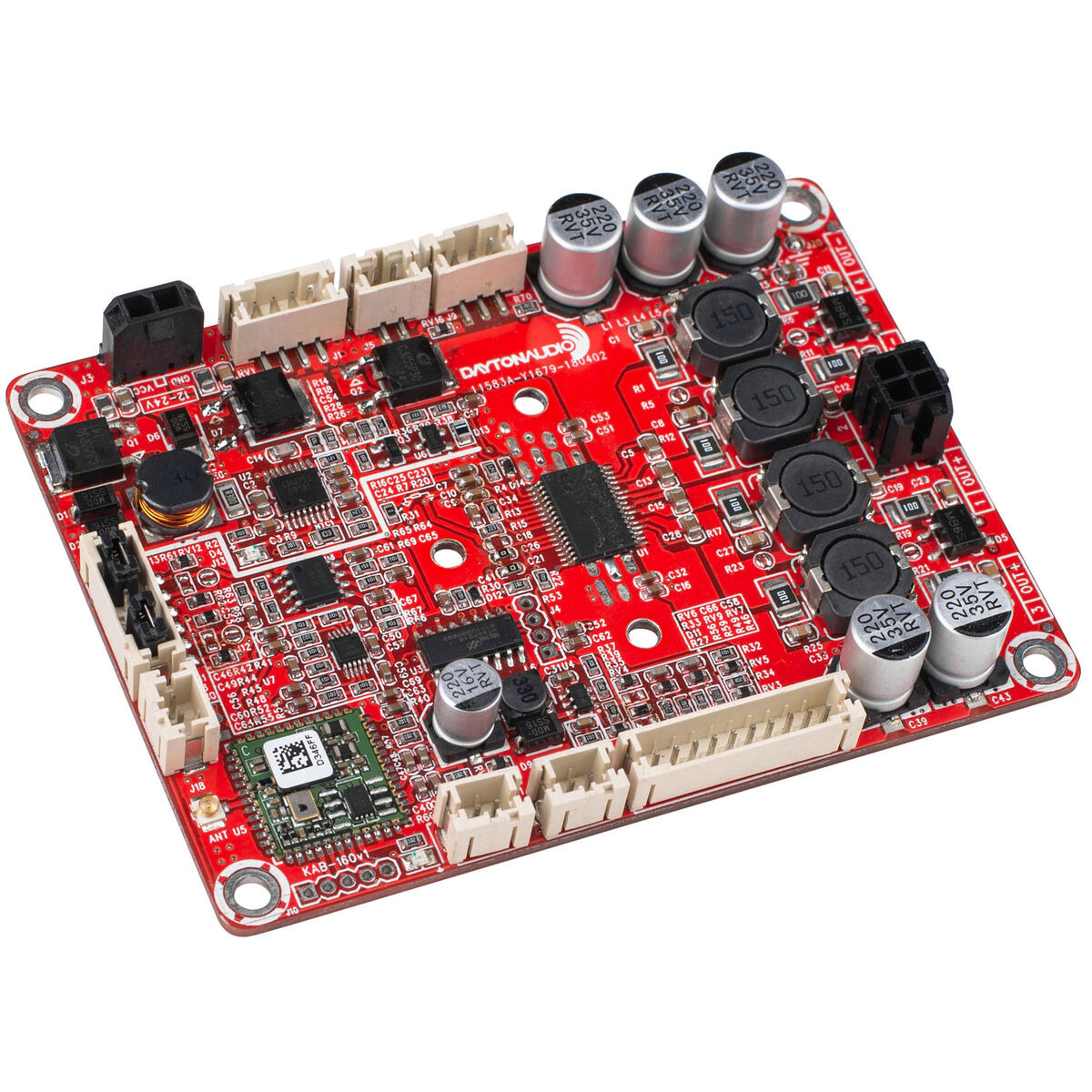 325-120_HR_0-default Dayton Audio KAB-60M 1x60W Class D Audio Amplifier Board with Bluetooth 4.0