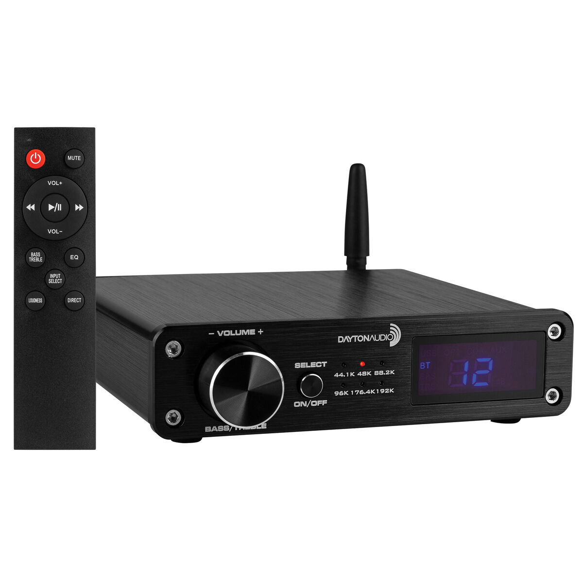 300-3835_HR_0-default Dayton Audio DTA-PRO 100W Class D Bluetooth Amplifier