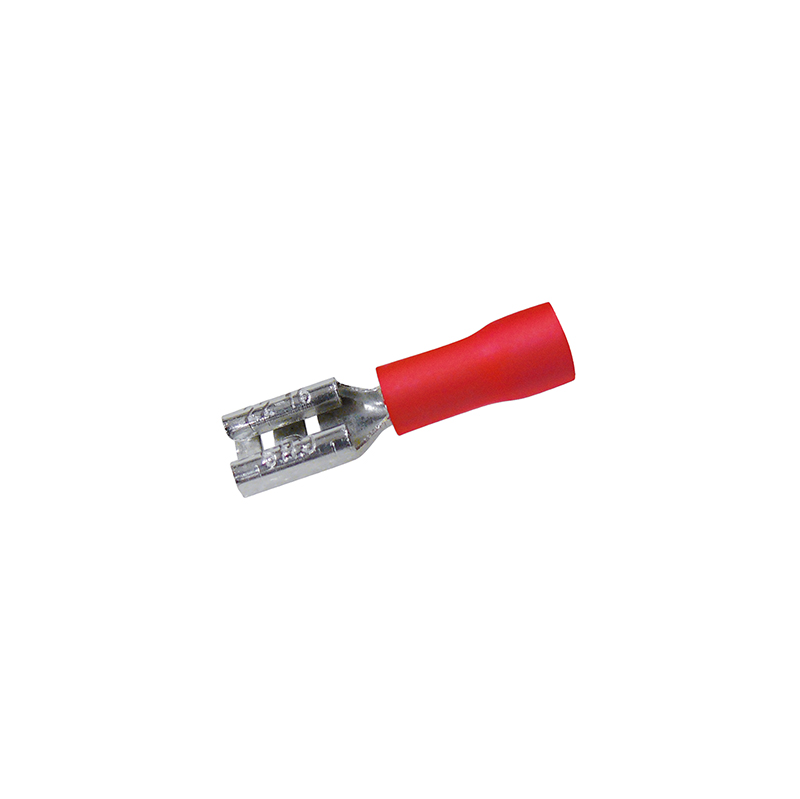 Flat receptacles 0.8 x 2.8mm