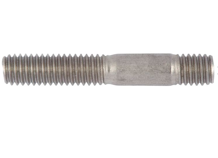 0272620 STIFTSCHRAUBE MIT EINSCHRAUBENDE ≈ 1,25 D DIN 939, EDELSTAHL A2, BLANK