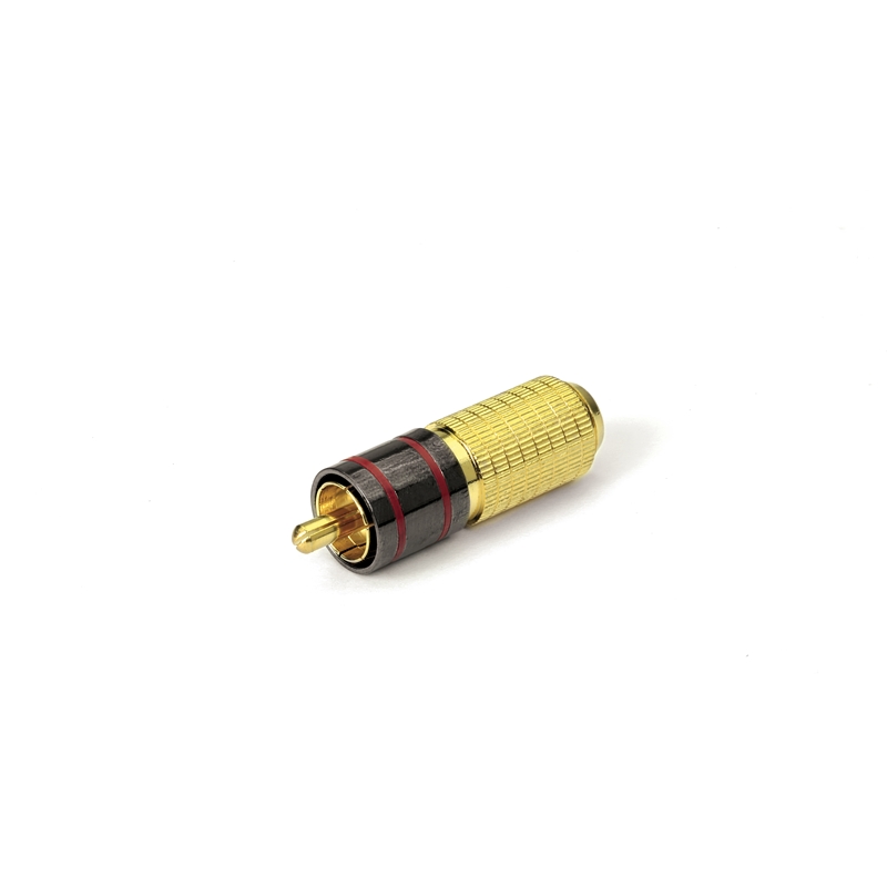 Dynavox Cinchstecker rot