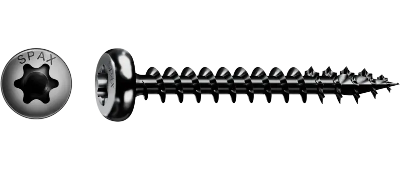 Universalschraube schwarz Pan Head