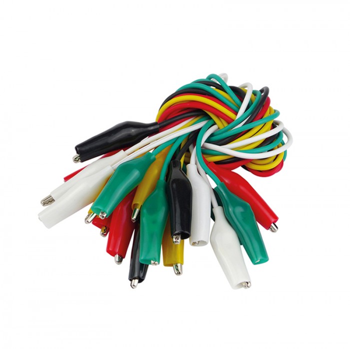 Crocodile clips 10-way