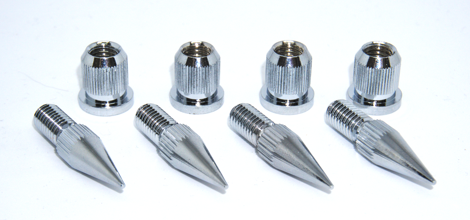 DSC00144 Dynavox-Sub-Watt-Absorber 4er Set Chrom
