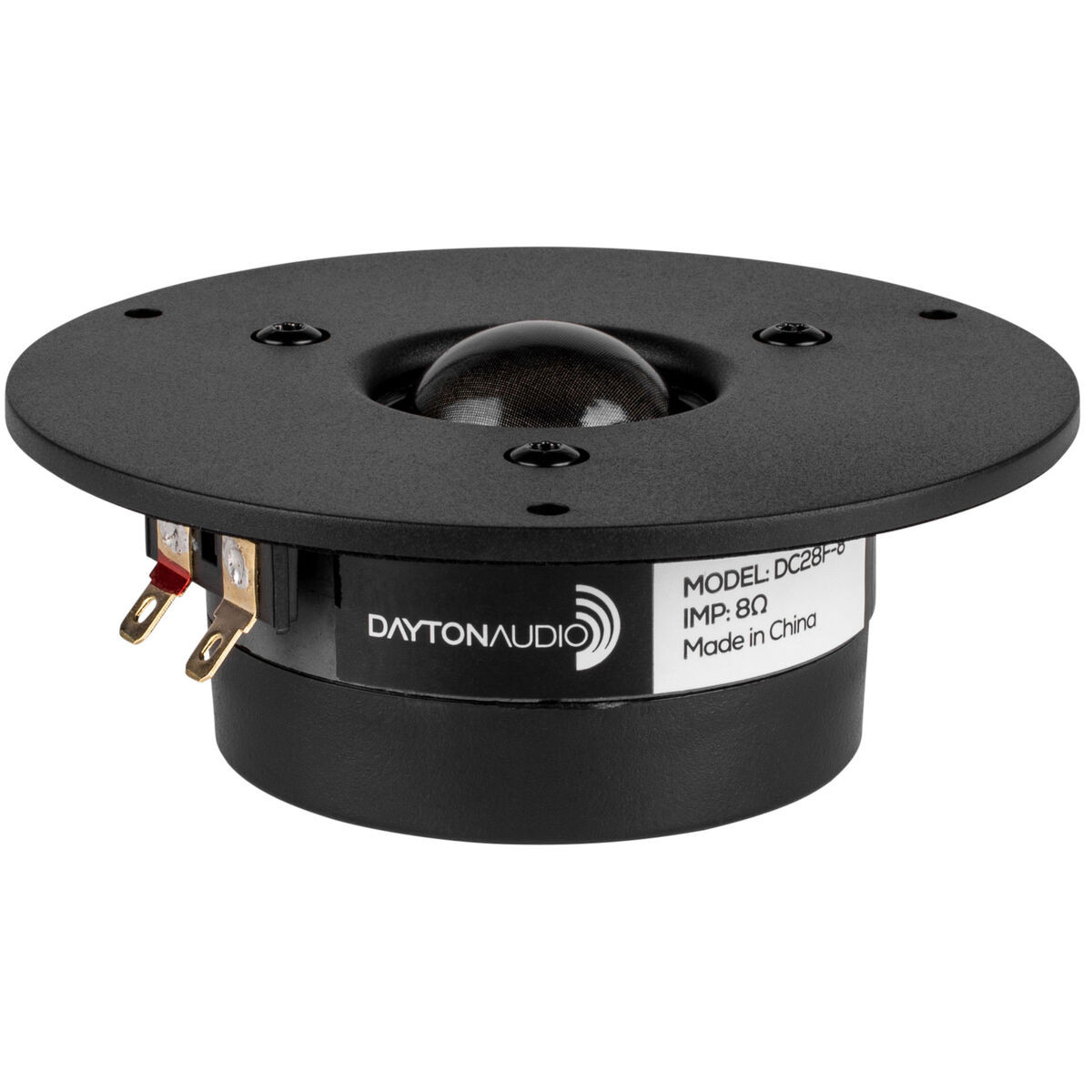 275-070_HR_0-default Dayton Audio DC28F-8 1-1/8" Silk Dome Tweeter