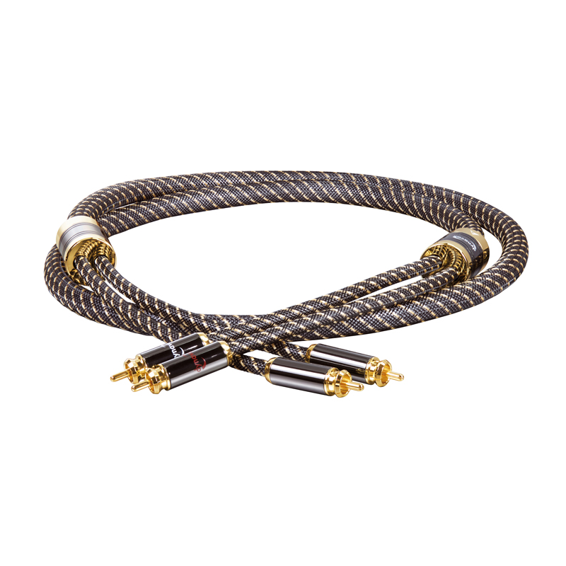 Dynavox Black Line RCA cable stereo 1.5 m
