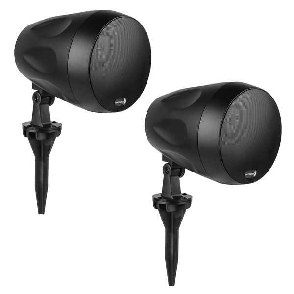 Dayton Audio WP4BT 4" IP66 Innen/Außen-Lautsprecherpaar Schwarz