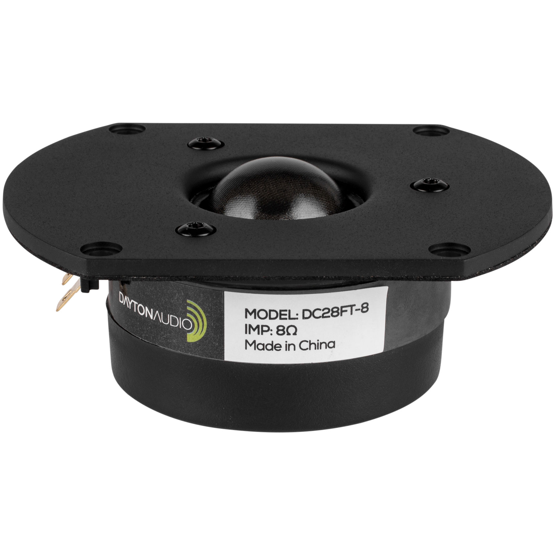 275-076_HR_0 Dayton Audio DC28FT-8 mit abgeschnittener Frontplatte