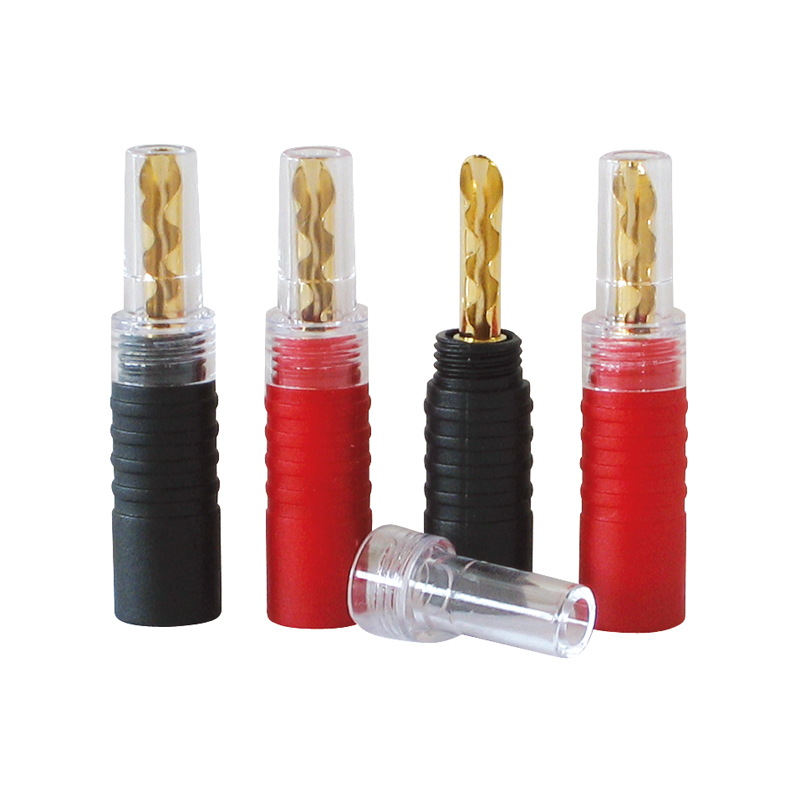 Dynavox High-End Banana Hollow Plug Set 2 x red / 2 x black
