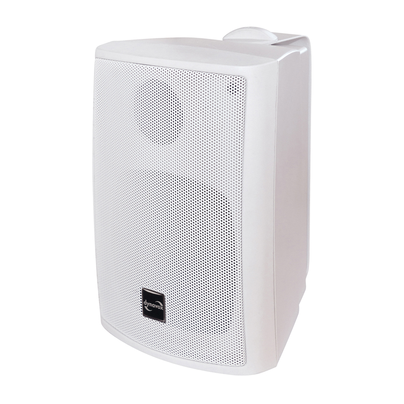 Dynavox PB402 HiFi Box mit Wandhalterung weiss / Paar
