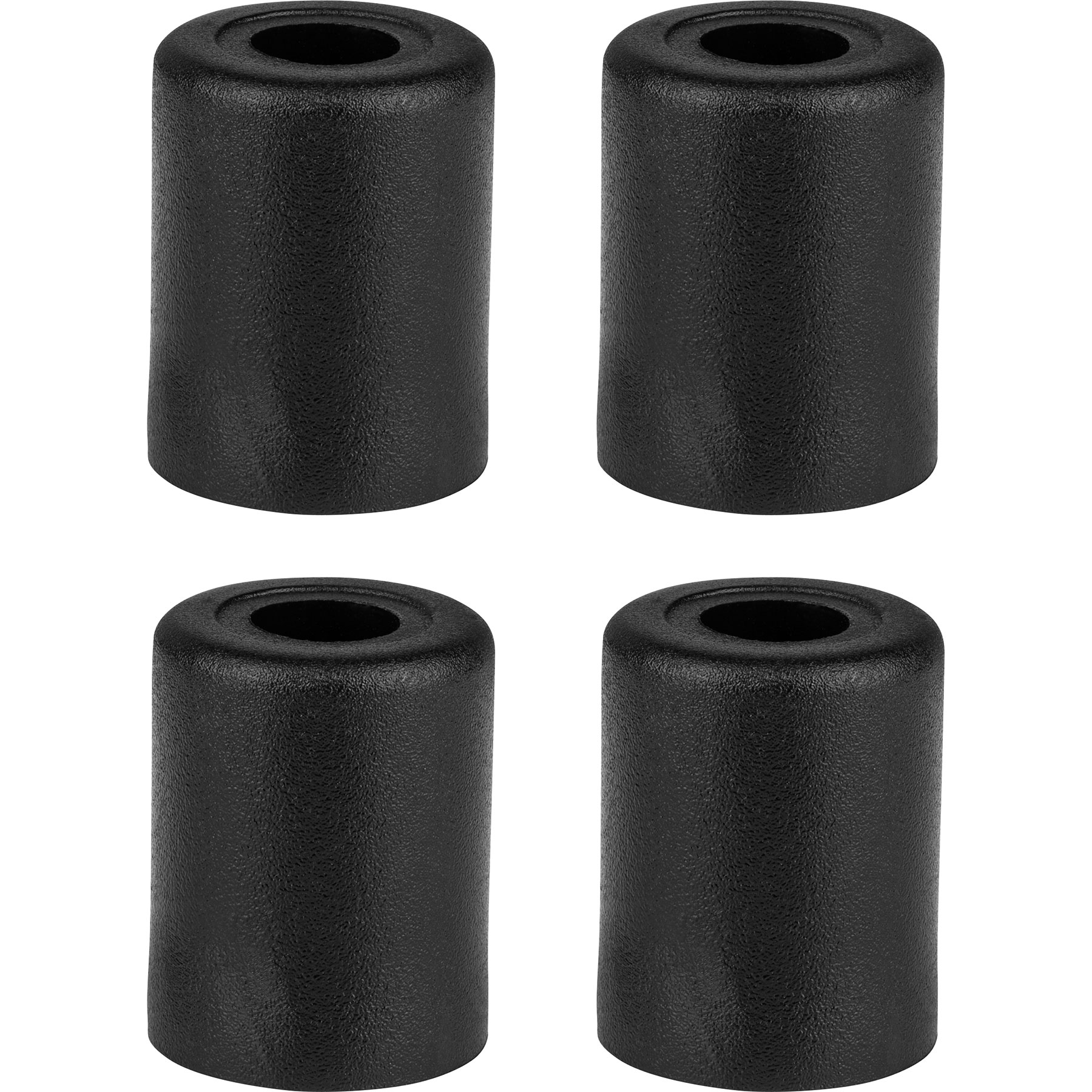 260-7515_HR_0 4-Pack Rubber Cabinet Feet 1" Dia. x 1.25" H