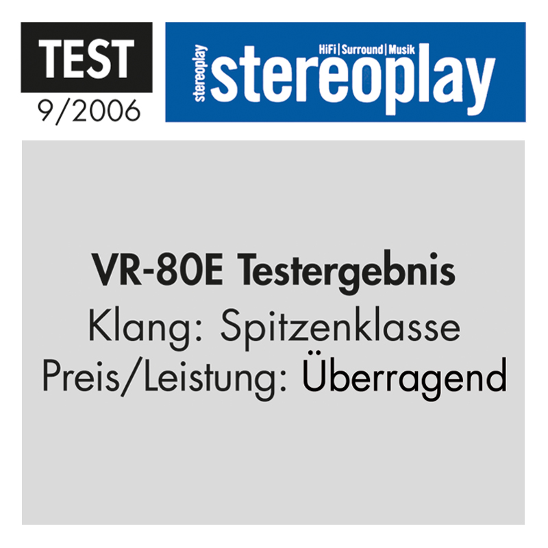 Dynavox Röhren-Mono-Vollverstärker VR-80E  chrom