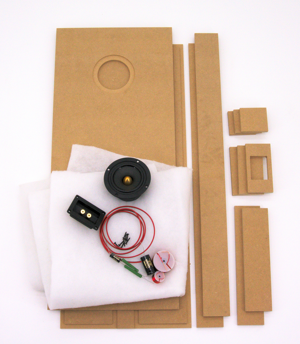Wallflower R Lautsprecherbausatz + Gehäuse Bundle