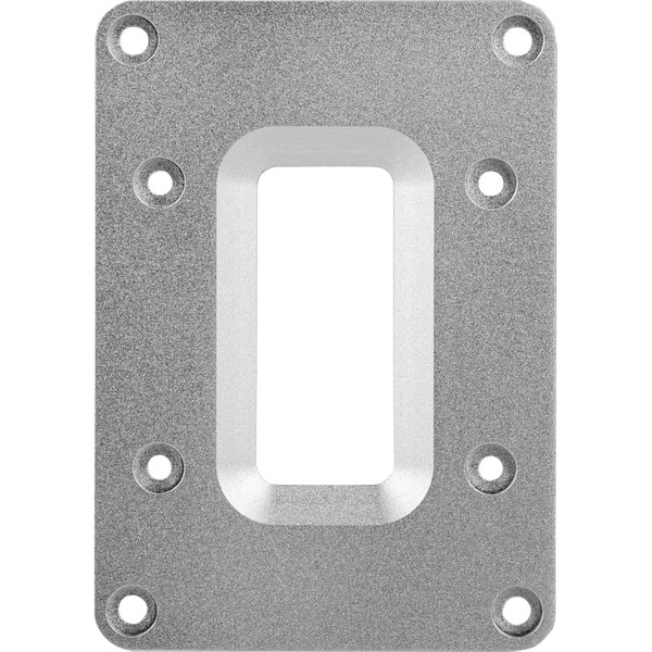 272-201_HR_0-default GRS RT1.0-FP Silberne Frontplatte für RT1.0 Bändchenhochtöner