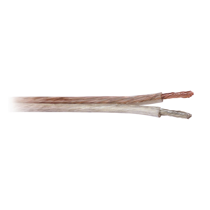 Lautsprecherkabel 50 Meter klar 2 x 4,0 mm2