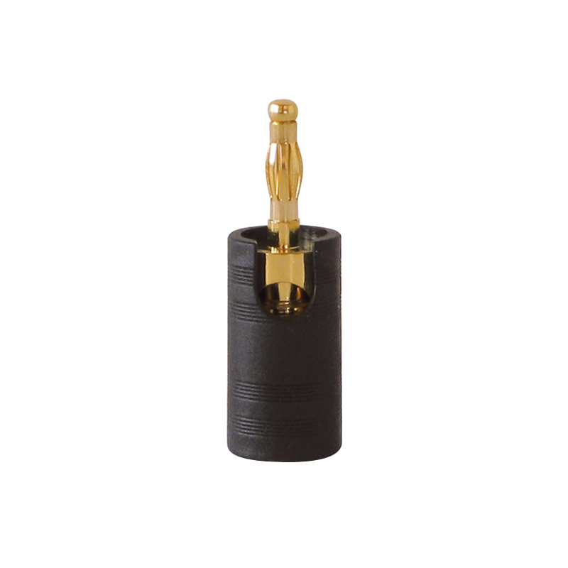 Dynavox High-End Bananenstecker schwarz Seitliche Befestigung