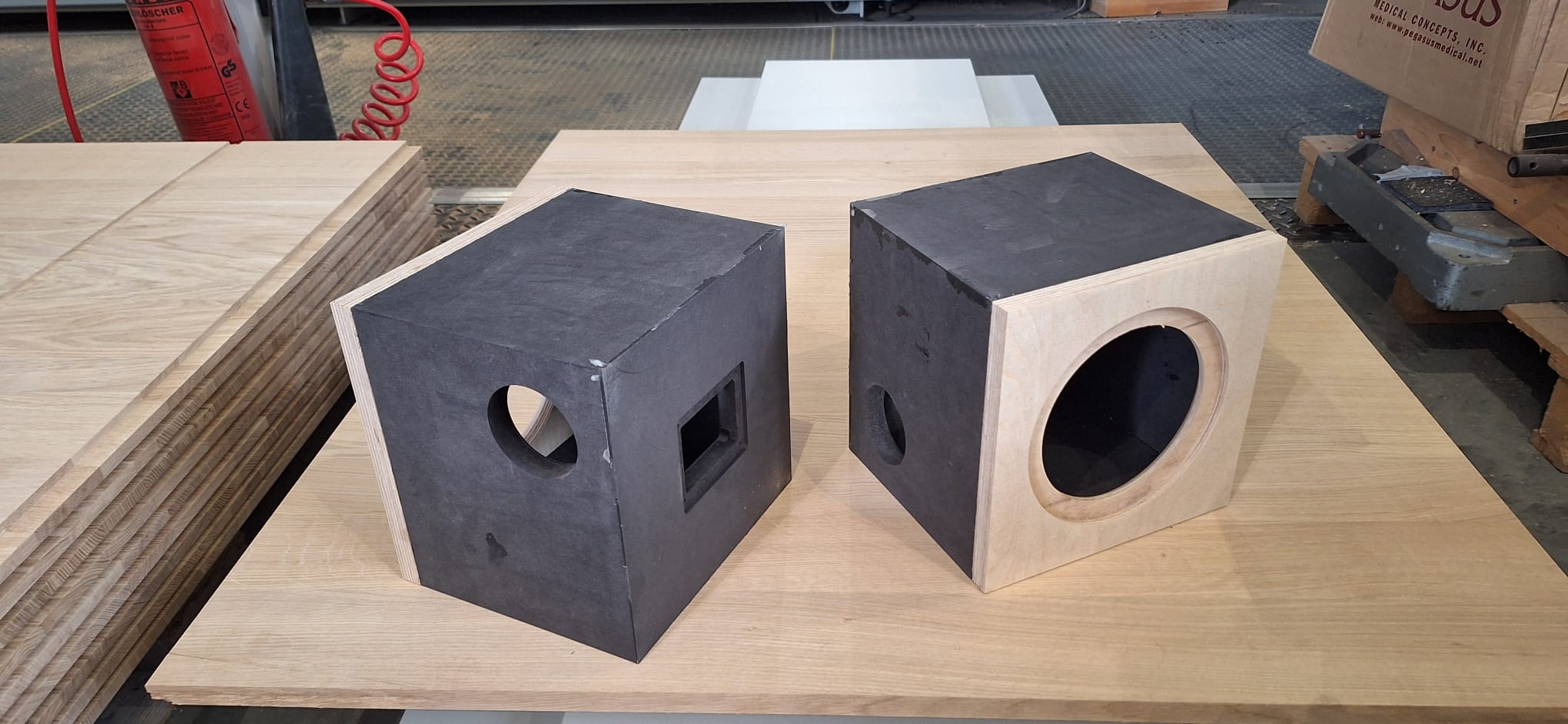 variant Coax AX6 Cube Gehäuse Bausatz