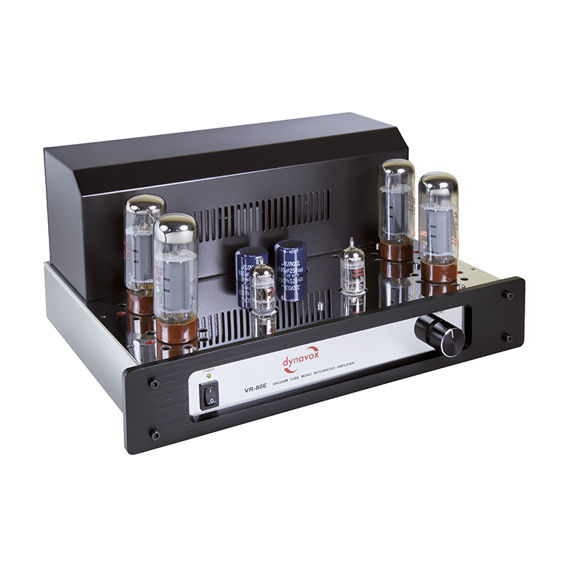 Dynavox Röhren-Mono-Vollverstärker VR-80E  chrom