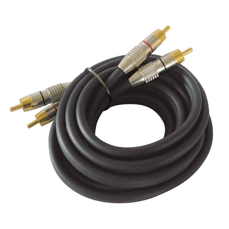 Dynavox RCA cable 1.5 m black