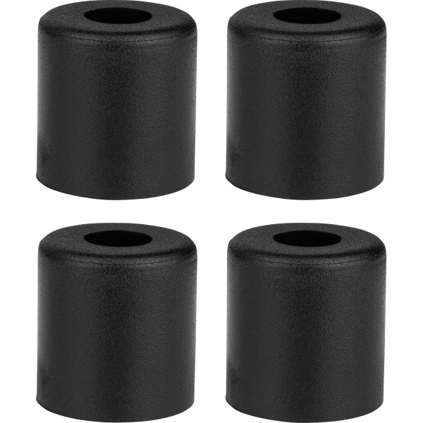 4-Pack Rubber Cabinet Feet 1" Dia. x 1" H