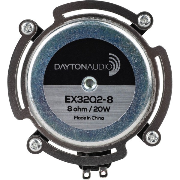 Dayton Audio EX32Q2-8 IMS™ Dual Steel Spring Balanced Interchangeable Hardware Mount 32mm Exciter 20