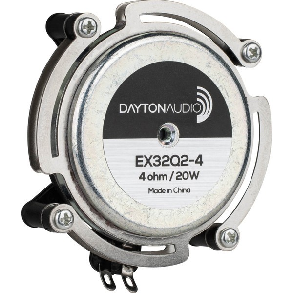 Dayton Audio EX32Q2-4 IMS™ Dual Steel Spring Balanced Interchangeable Hardware Mount 32mm Exciter 20